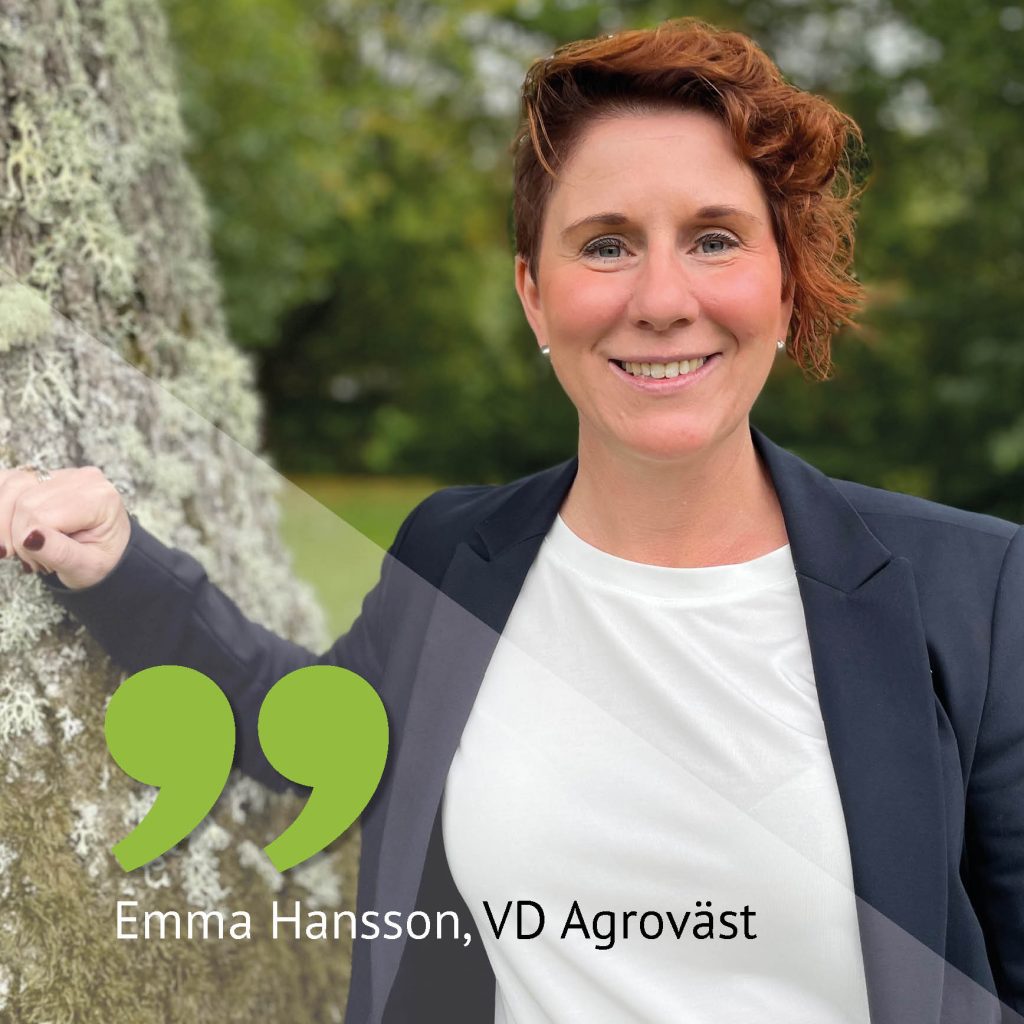 Emma Hansson Agroväst VD