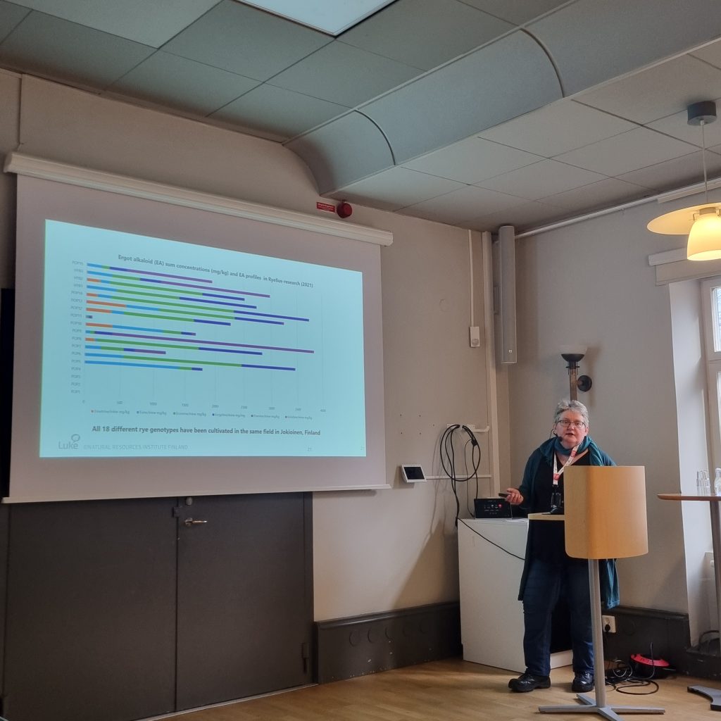 Sari Rämö LUKE-föreläsare seminarieum feb 2026 | Agroväst
