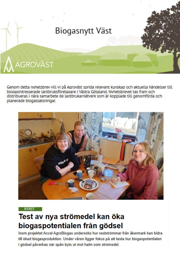 Biogasnytt VS nr 4 | Agroväst