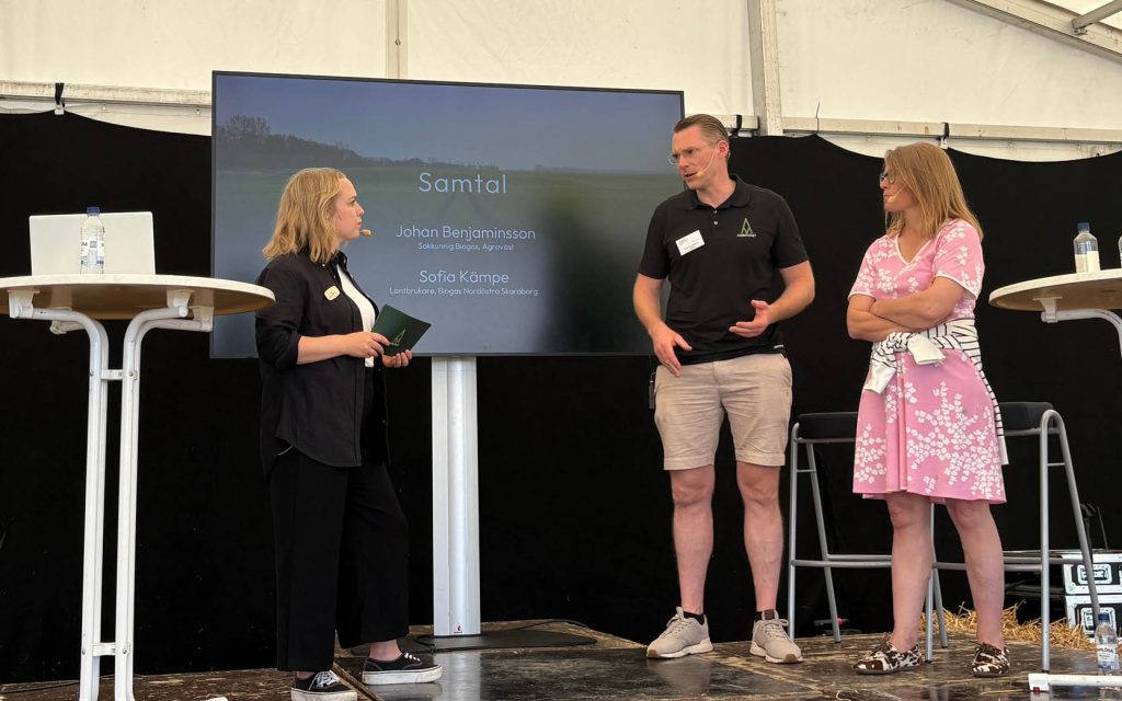 Sofia Wahlstedt, Johan Benjaminsson och Sofia Kämpe | Agroväst