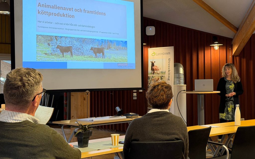 Lisa O’Hara från Kunskapsnavet Animalieproduktion
