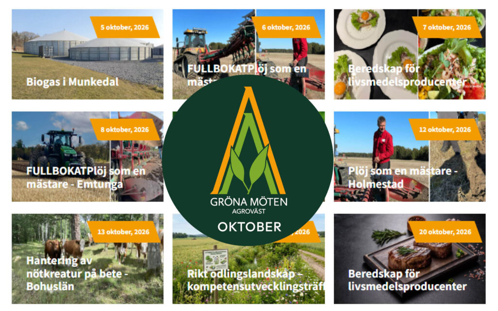 Agroväst Gröna Möten oktober 2026